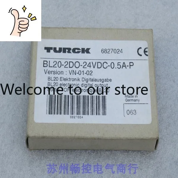 New German Turck TURCK Module BL20-2DO-24VDC-0.5A-P Spot 6827024