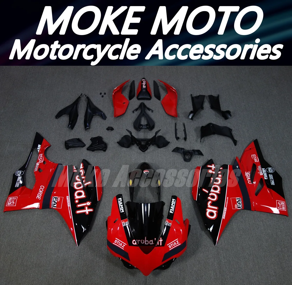 New Fairings Kit Fit For 959 1299 Panigale 2015 2016 2017 2018 Bodywork Set 15 16 17 18 Injection Gray Red Black 