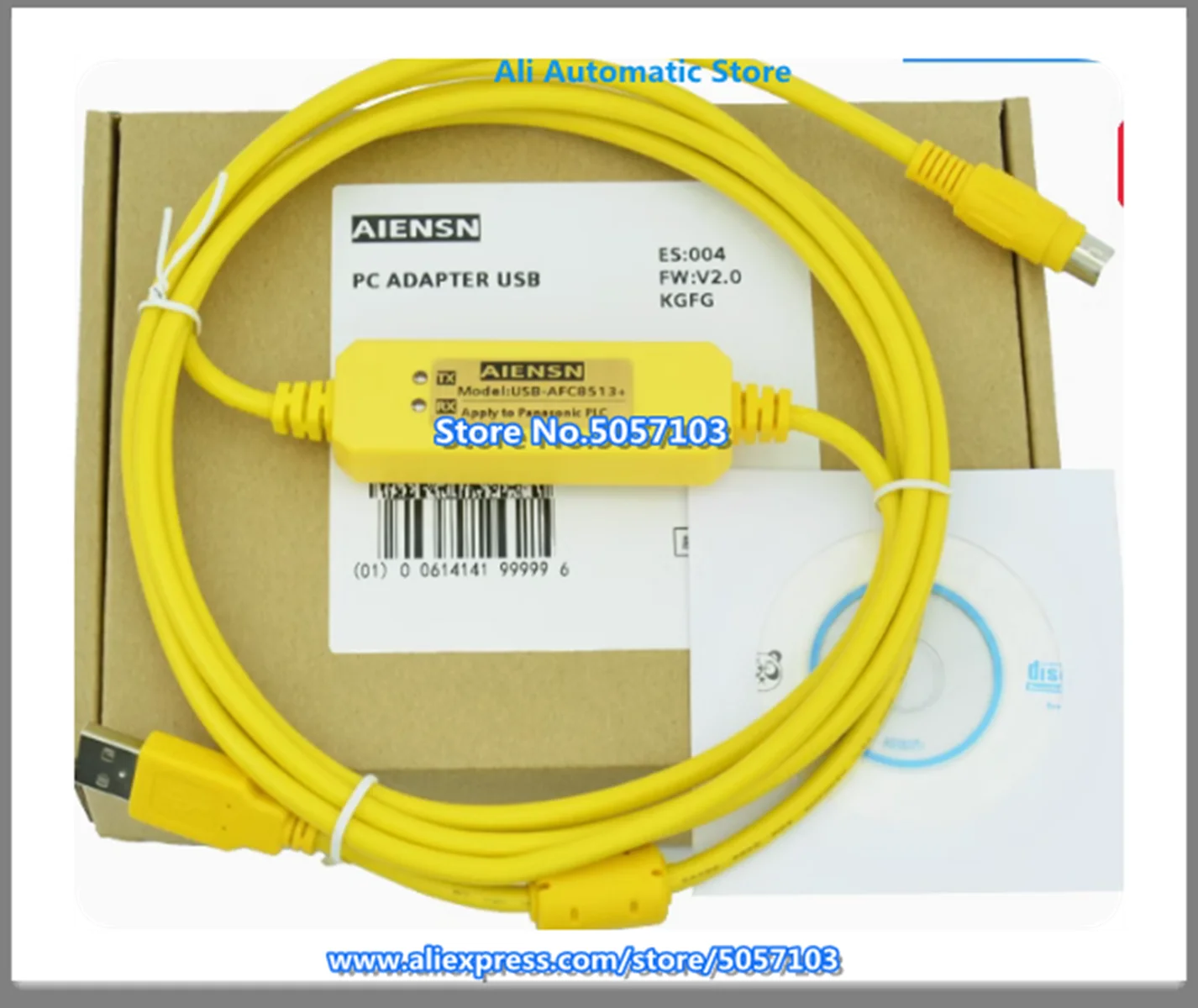 

Кабель для программирования сенсорного экрана NAIS GT10 GT30 USB-AFC8503 ПЛК