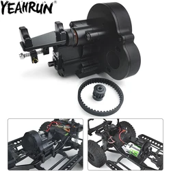 YEAHRUN Reverse Gearbox with Transmission Belt 2 Speeds for Axial SCX10 Wrangler Wraith 90048 1/10 RC Crawler Car Upgrade Parts