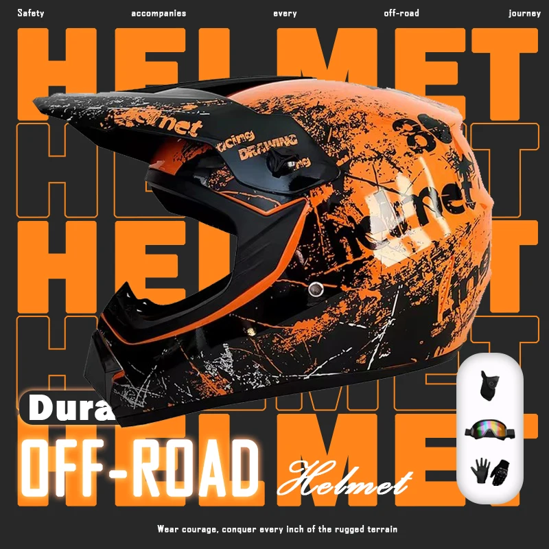 

DOT Adult Female Men Helmets Motocross Kask Cross Downhill Soporte Casco Off Road Helmet Racing Classic Motorcycle Original