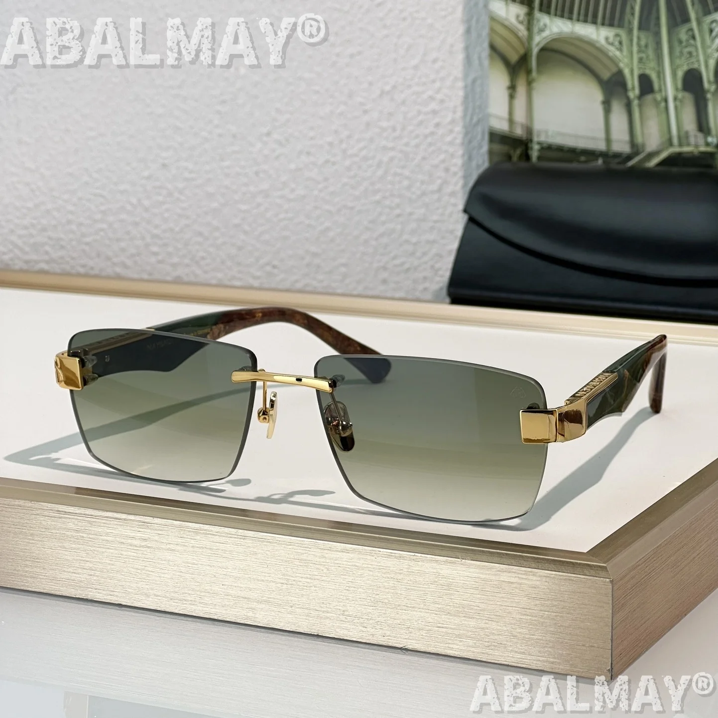 THE CHARACTER II Top High Quality Sunglasses for Men and Women Style UV400 Retro Fashion Special Design Sun Glasses with box