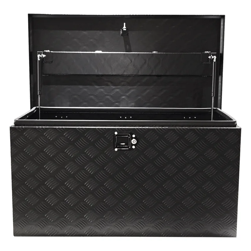 Pickup Truck Aluminum Tool Box, Underbody Storage Case for Lorry and Trailer, Heavy Duty Metal Toolbox for Hardware, Vehicle