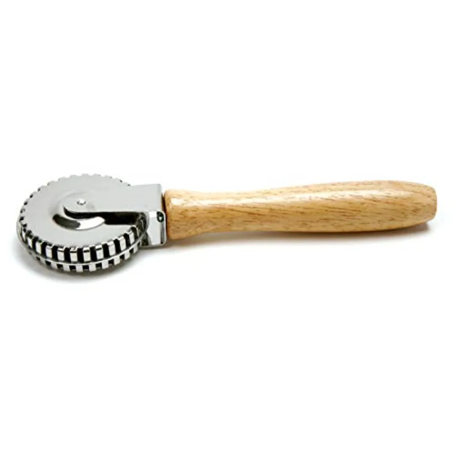 Stainless Steel Pastry Crimp-Cut-Seal, Metallic, 1 Count Pack of 1