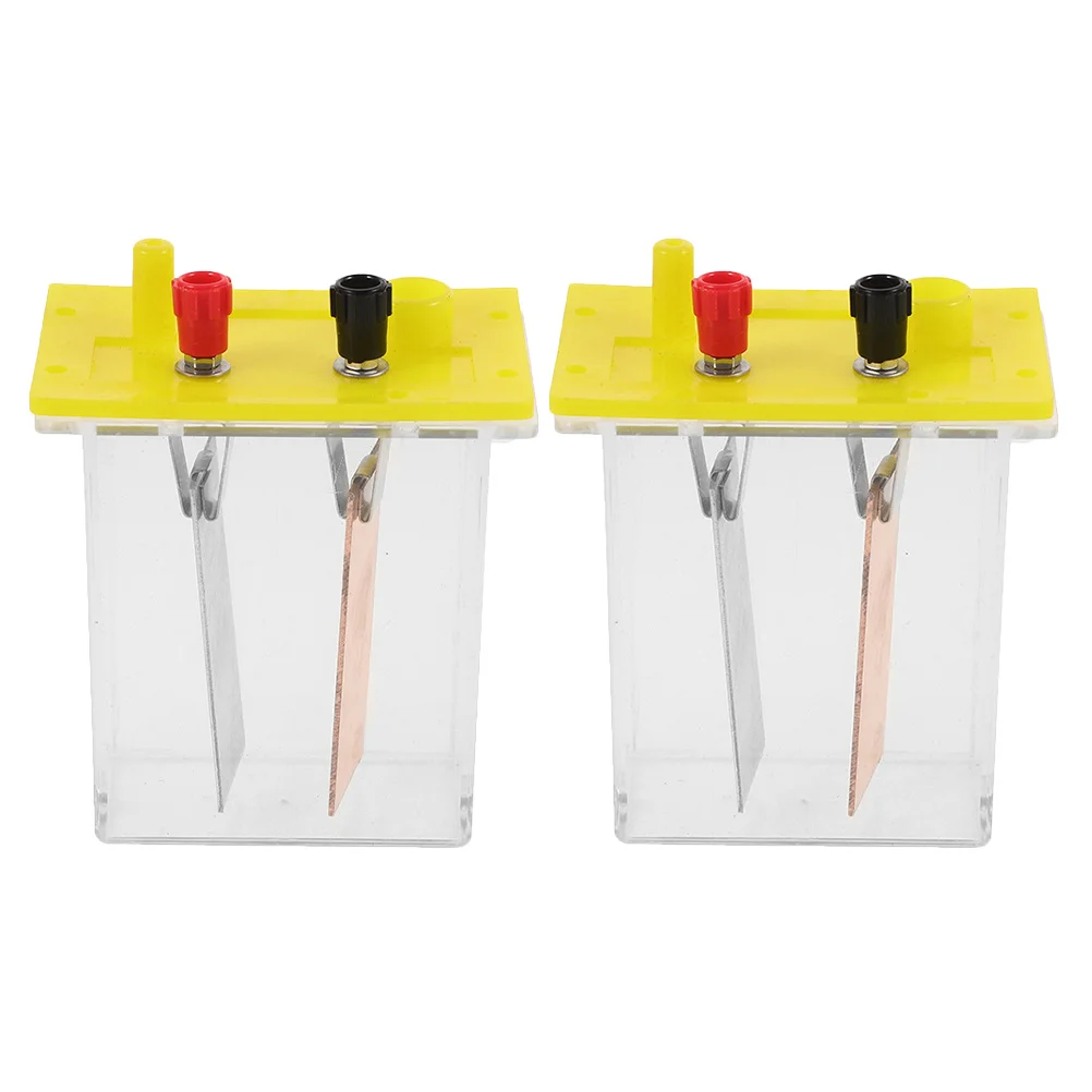 مجموعتان من أدوات تجربة الفيزياء لصندوق المياه المالحة، مشروع علوم الكهرباء للخلية الأساسية للأطفال #6