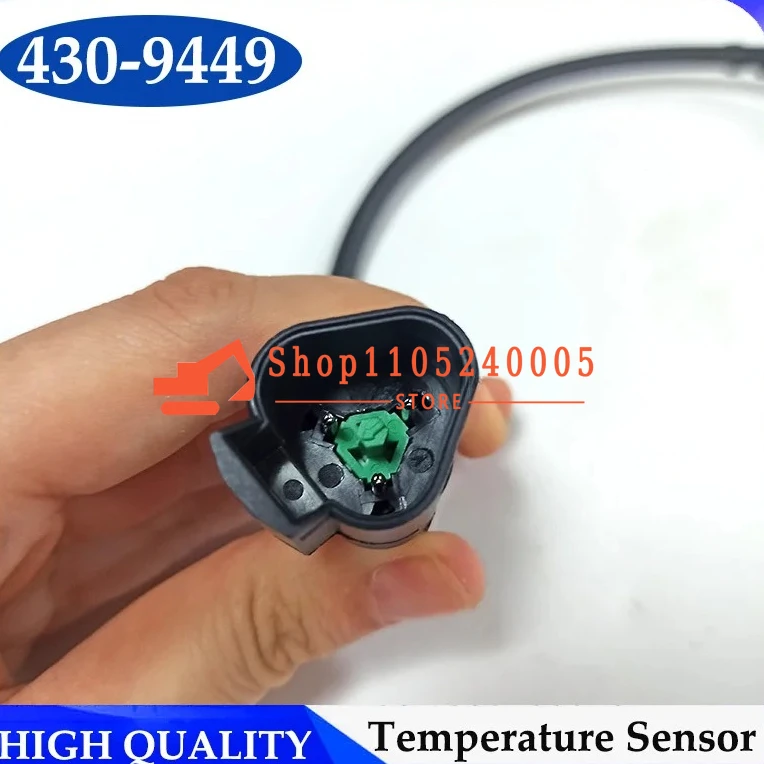 Coolant Level Sensor 430-9449 for Excavator C15 C18 793F 795F 797F 4309449 Engine Water Temperature Sensor
