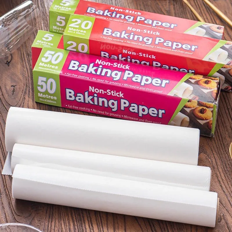 Oiled Baking Barbecue Food Grade Oil Conditioning Paper Length Color Box Logo, Direct Supply