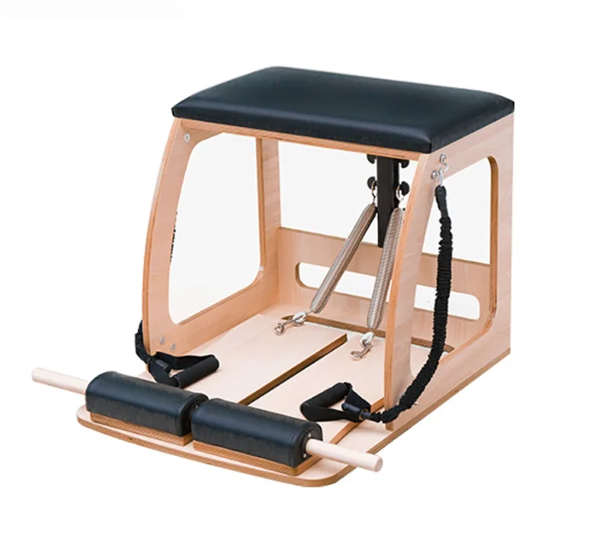 معدات تدريب بيلاتيس لكامل الجسم، التحكم في توازن الجسم، كرسي بيلاتيس EXO للمنزل في صالة الألعاب الرياضية أو الاستوديو #2
