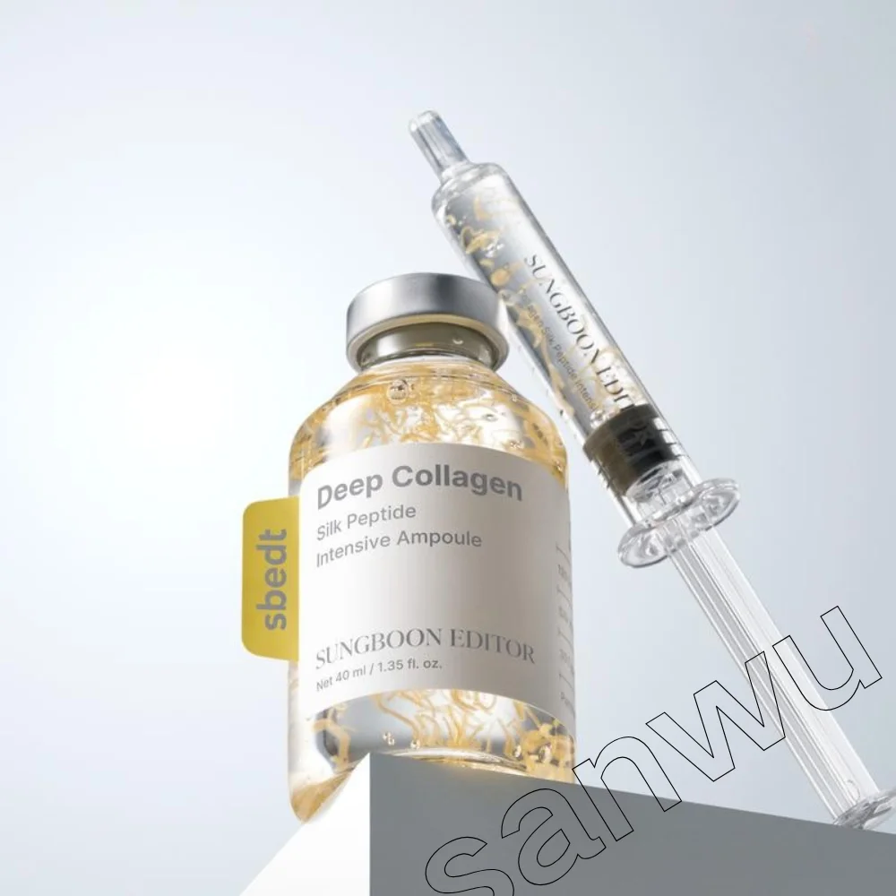 SUNGBOON EDITOR Silk Collagen Essence Serum Skin Repair Tightening Texture Refining Treatment Hydrating Anti-Aging Face Serum