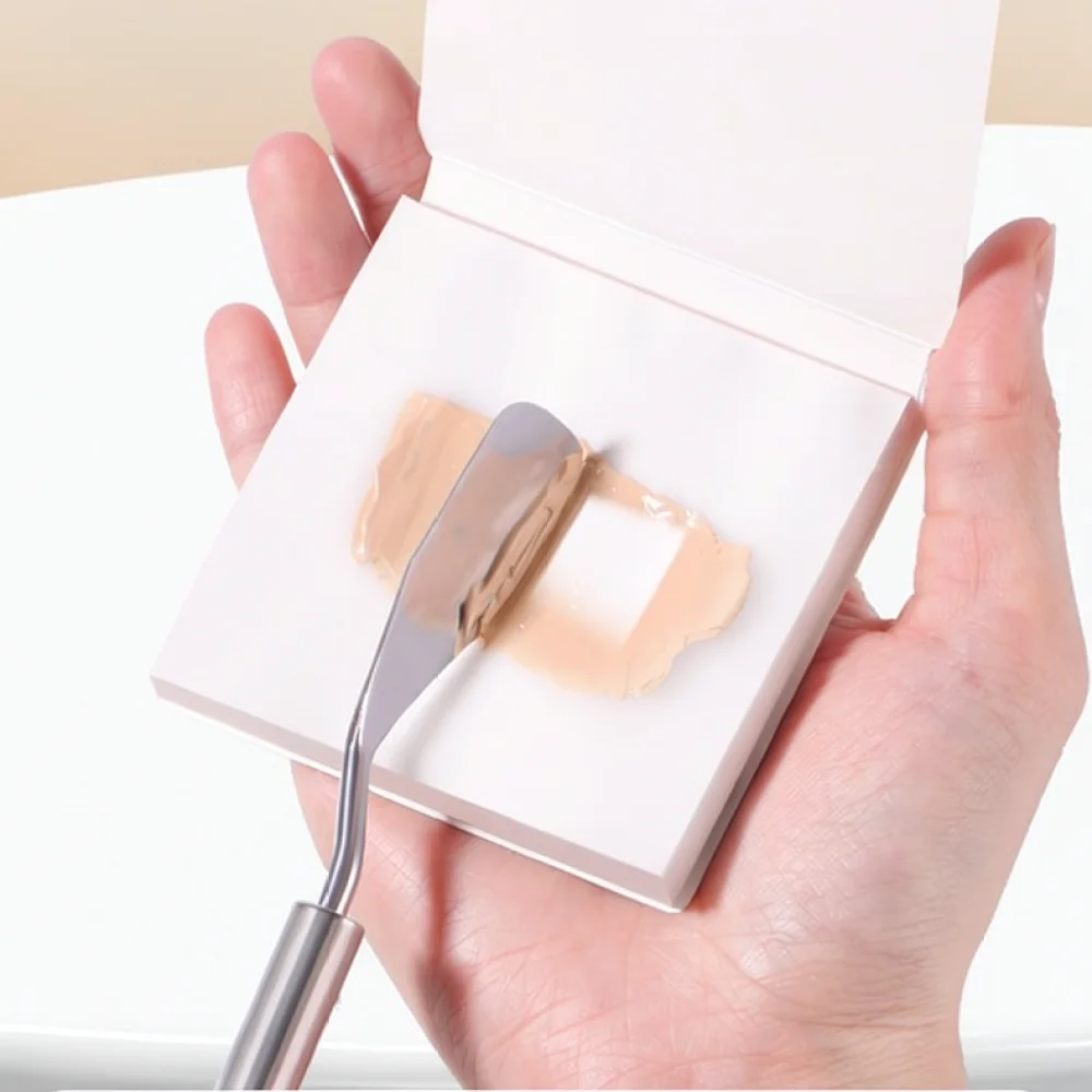 Sanitary Cosmetic Palette Paper Pad For Makeup Color Blending Disposable Sheet For Professional Beauty Art