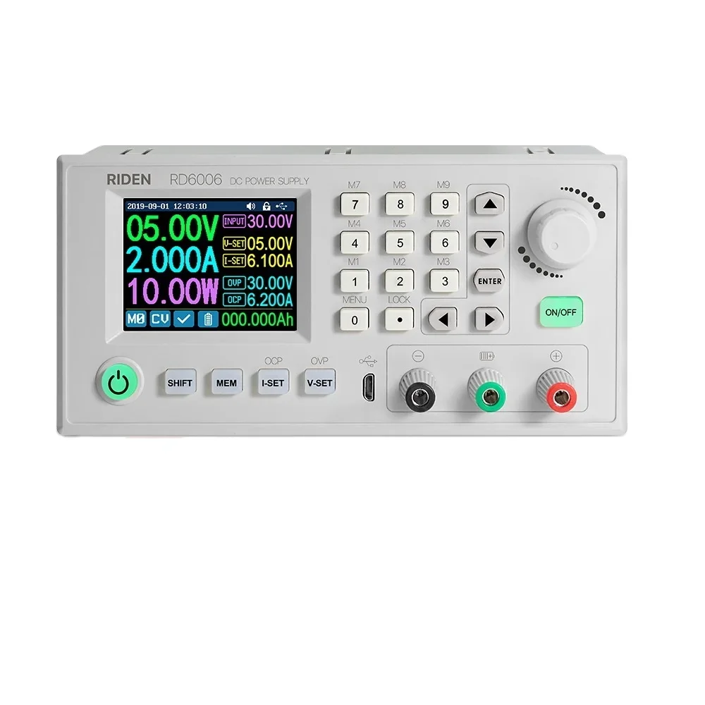 USB WiFi DC DC Step Down Voltage Variable Adjustable Regulated Lab Power Supply 60V 6A Battery Charging