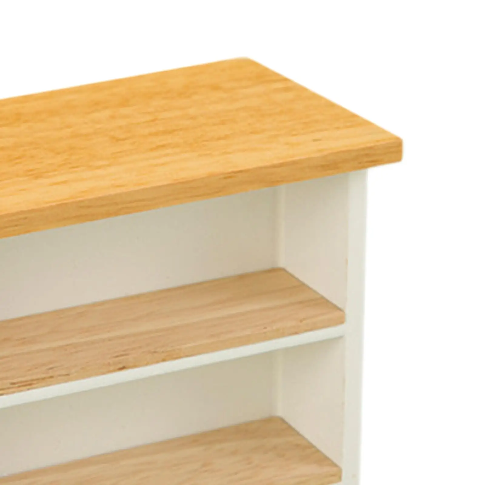 Mini-Studientisch, Puppenhaus-Holztisch, Puppenhausmöbel, 1:12 Miniatur-Schreibtisch für Wohnzimmer, Puppenhaus, Foto-Requisiten