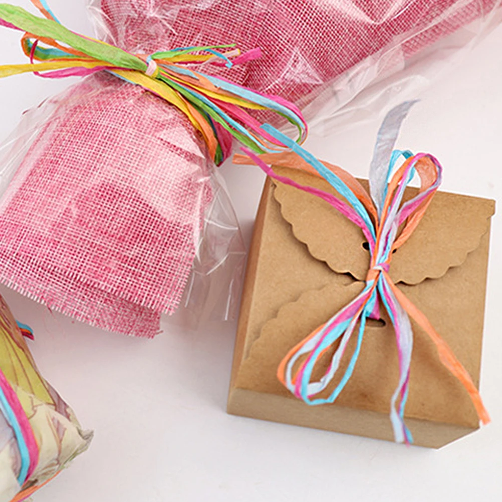 

1 Roll 30M Colorful For Gift Packaging Bouquet Wrapping Diy Decorative Craft Strong Durable Lafite Style A Paper Decoration Diy