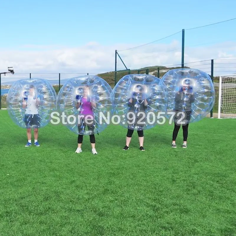 Jogos ao ar livre PVC Bumper Ball Corpo inflável Erva Corpo Zorb Bola inflável 1,7m Bolha Futebol