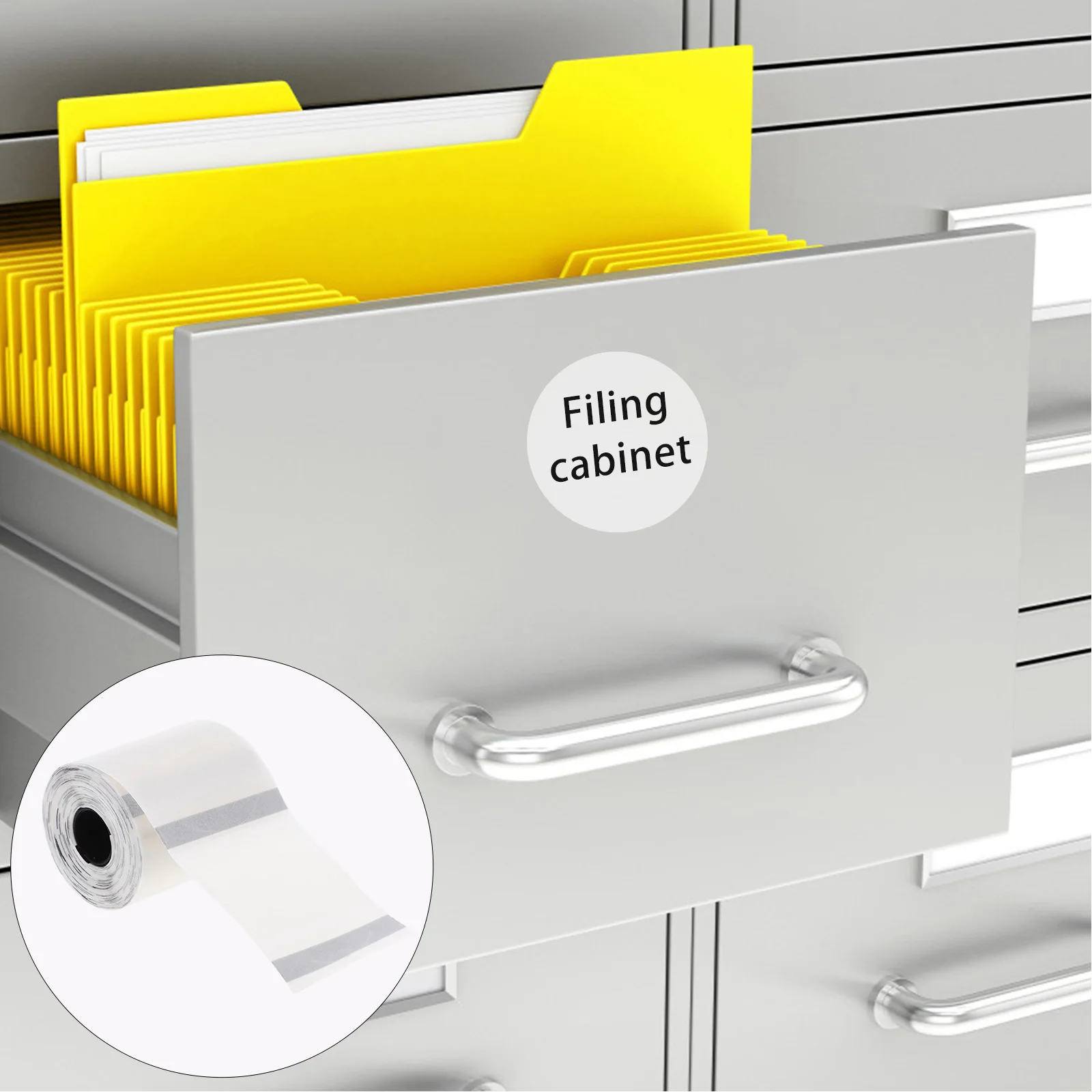 

1 Roll Labels Reusable Self Adhesive Label Stickers For Shipping Express Price Tags Name Address Mailing Folder
