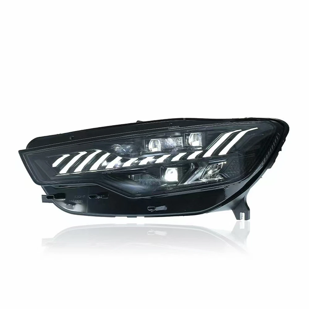 

For Audi A6 2012-2015 C7 Upgrade A7 Design 12V Headlights DRL Hella LED Bi Xenon Bulb Fog Lights Car Accessory