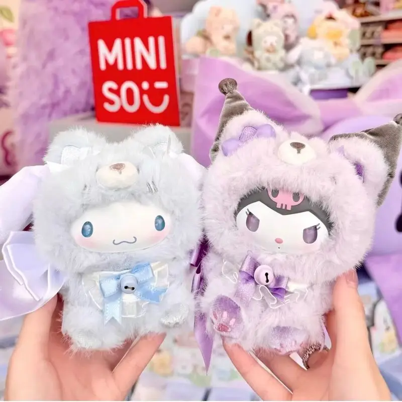 

Miniso Sanrio Island Fox Plush Blind Box Collectibles Fashion Home Decors Cute Dolls Children Surprise Christmas Gifts Pendant