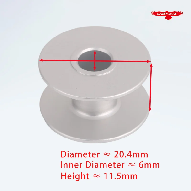 Golden Eagle B1827-280-000 Aluminum Alloy Bobbin for JUKI LK-980 1850 1900 etc Bar Tacking Machine Sewing Machine Parts - Detail 1