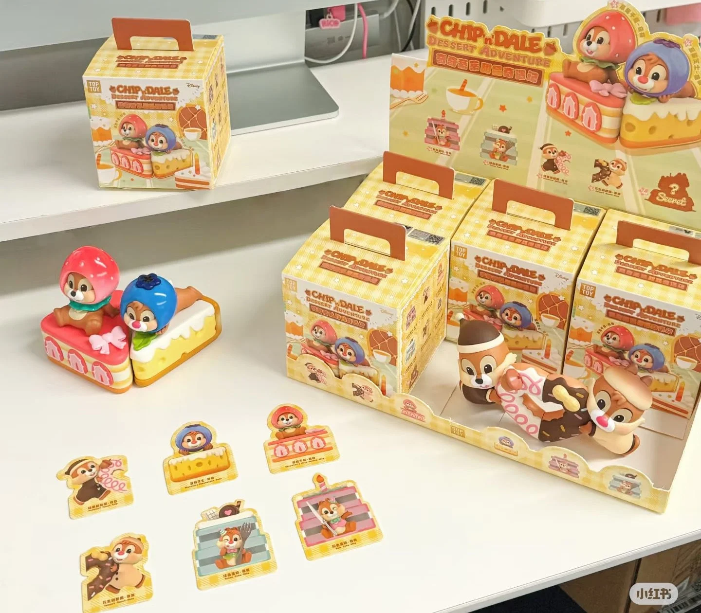 

In Spot Toptoy Disney Chip&Dale Dessert Adventure Series Blind Box Trendy Toy Figures Cute Birthday Gift Surprise Box Gift