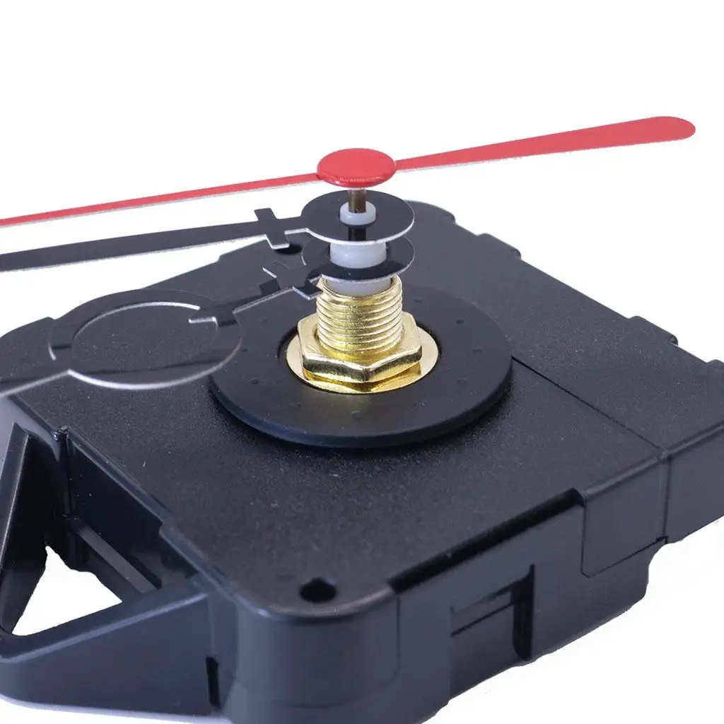 Quartz Clock Movement Mechanism Metal Hook Silent Sweep for Large Wall Clocks Repair