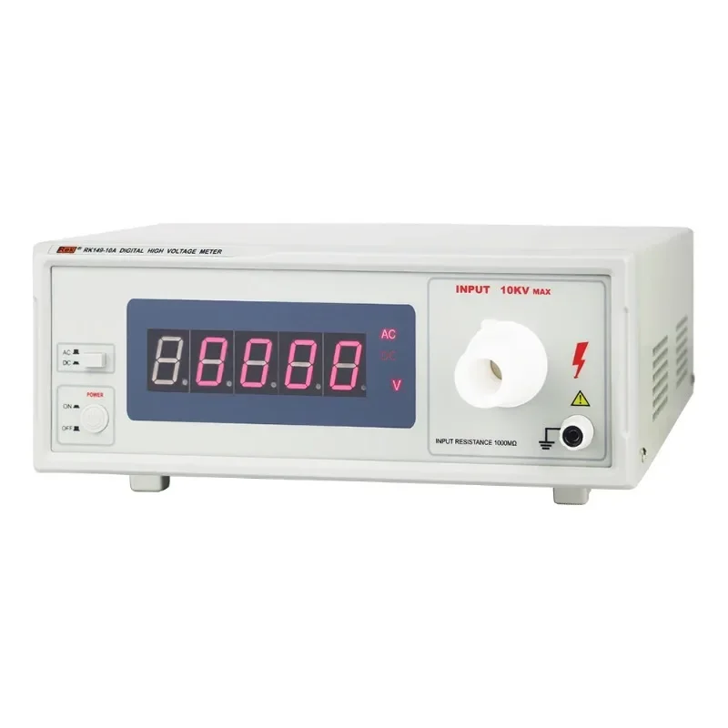 RK149-10A 0~10KV AC DC Digital High Voltage Meter Tester / 10KV-50KV