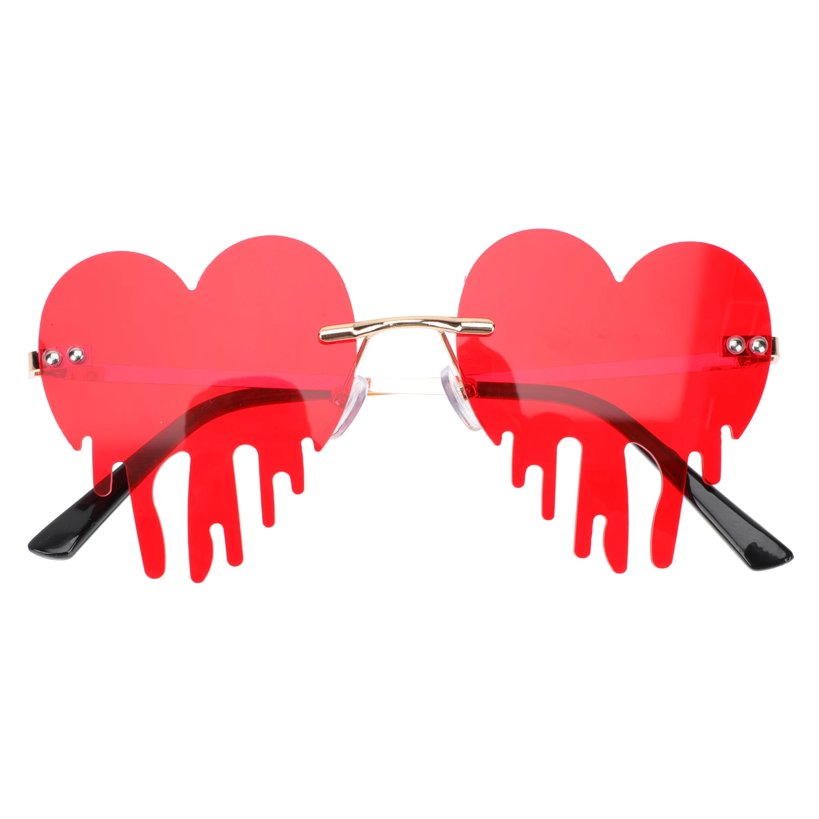 

Heart Shaped Tears Sunglasses Fashion Eyeglasses Lightweight Unique Novel PartyDecorationSunglasses Valentine Day Love Tears