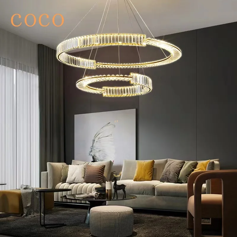 lustre de cristal para sala personalidade moderna e criativa iluminacao de luxo e brilho lustre decorativo para sala de jantar 2024 01