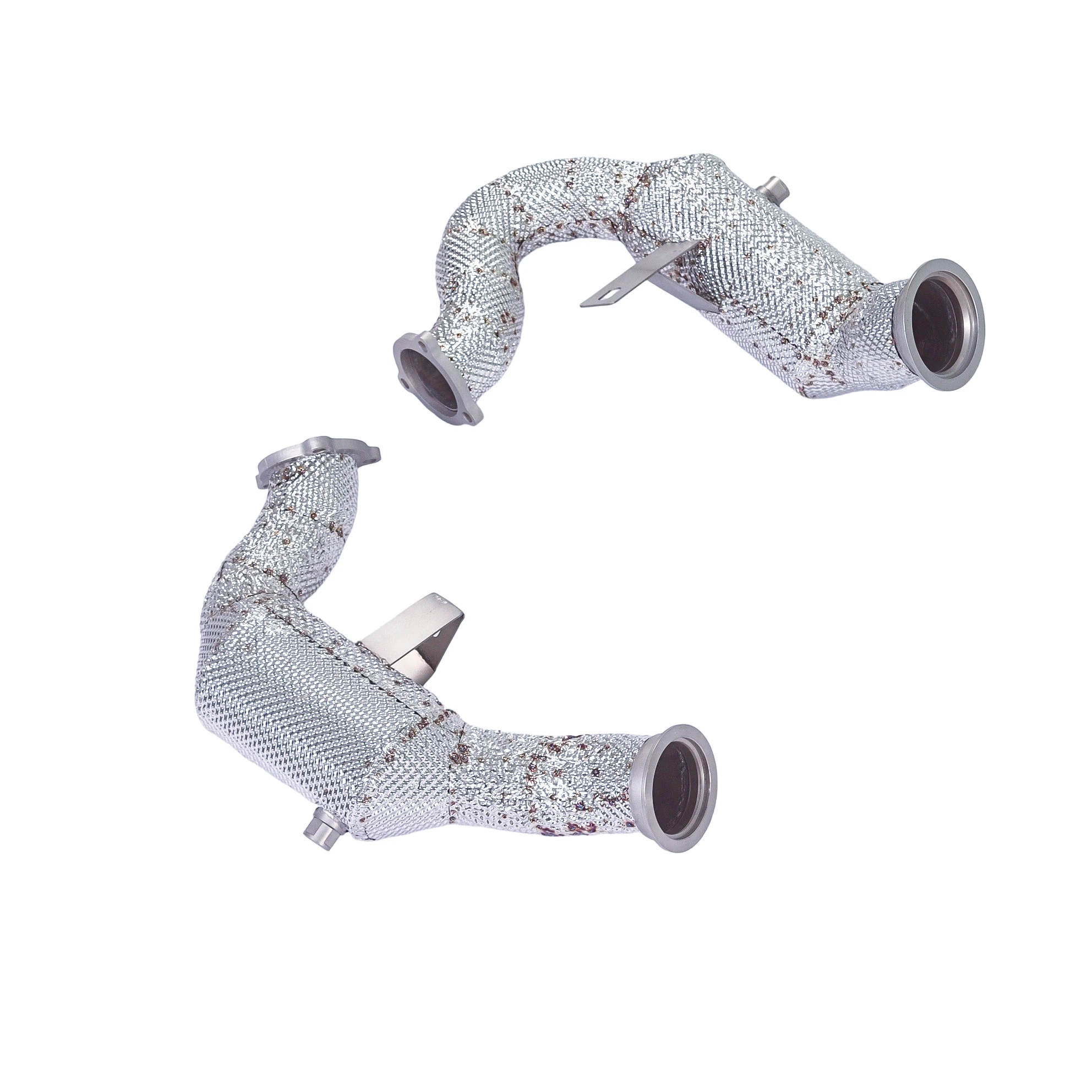

Suitable for 2014 to 2017 Porsche Macan 3.6T catted downpipe , 200 cell catalytic pipes .car downpipe is made of stainless steel