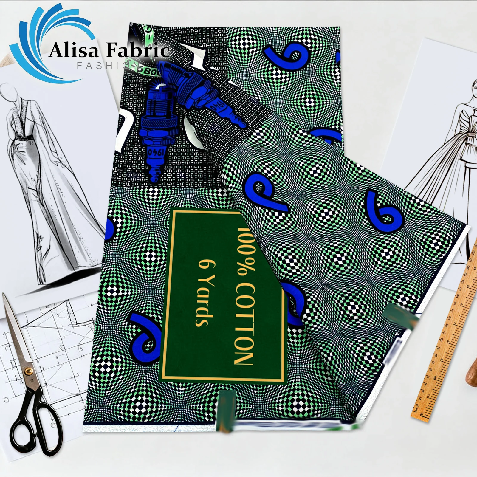 

Новые поступления, суперткань, африканская восковая ткань, 6 ярдов для свадьбы и церемоний, приятная для кожи и дышащая, готовая к отправке по всему миру