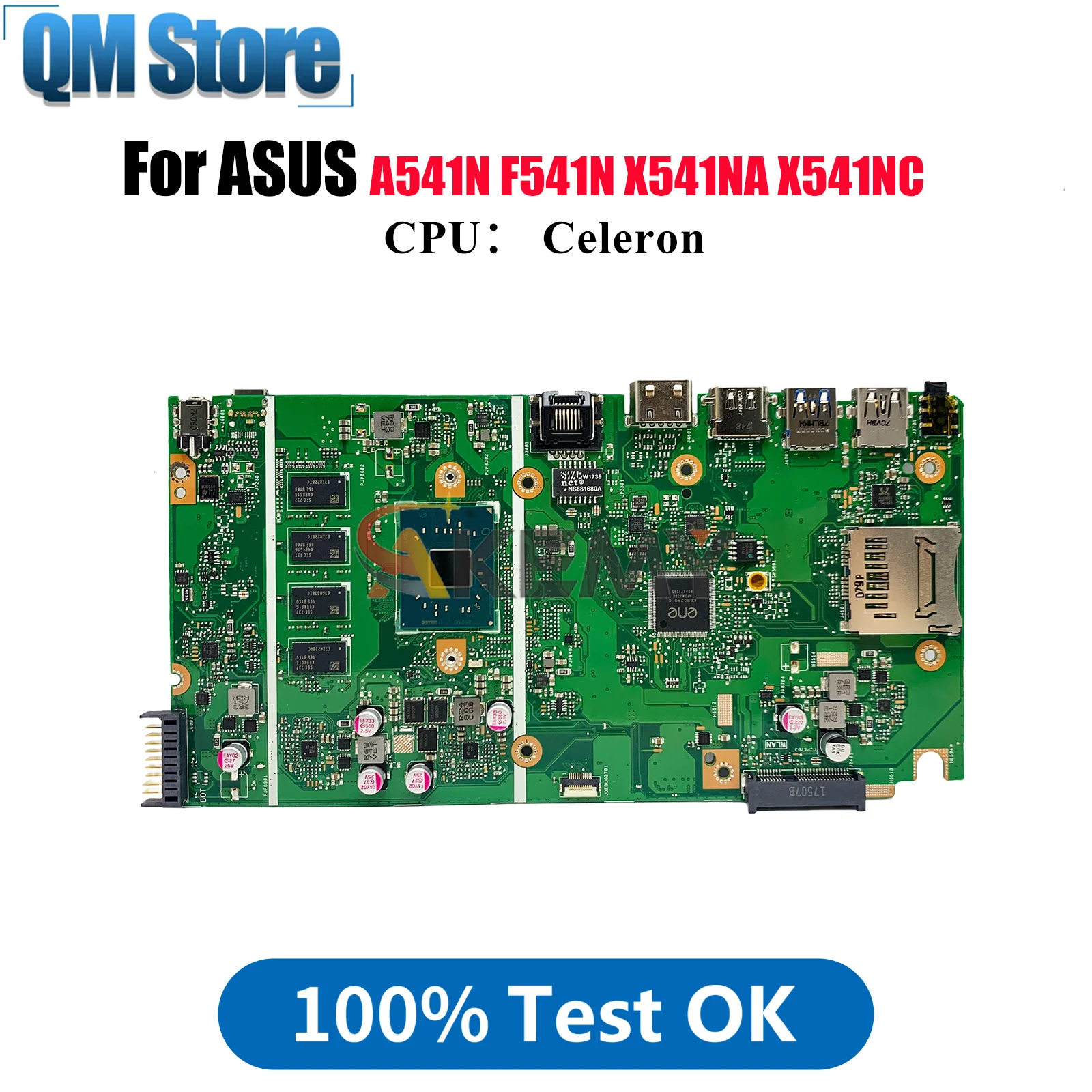 

X541NA Laptop Motherboard For ASUS VivoBook X541N A541N X541NA R541N X541NC F541N A541N Notebook Mainboard With Celeron CPU stk