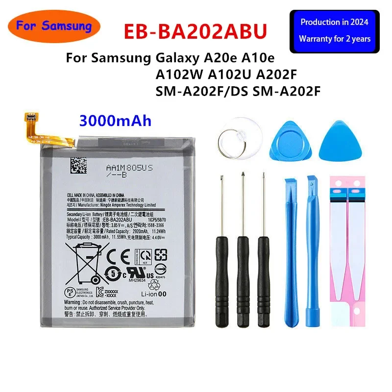 Brand New Battery For Samsung Galaxy A25 A32 A90 5G A20e A10e A5 2017 Edition A80 A31 2020 Edition A51 4G A40 2019 A33 A53 5G