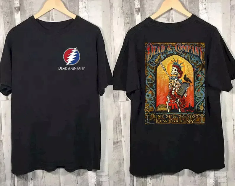 Dead & And Company Citi Field New York Tour 2023 T-Shirt