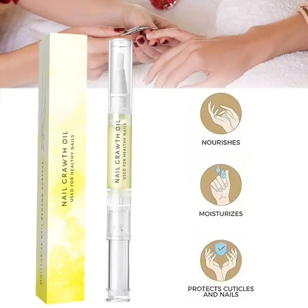 3ml Smells Nail Nutrition Oil Pen Nail Treatment Cuticle Revitalizer Oil Prevent Agnail Nail Polish Nourish Skin