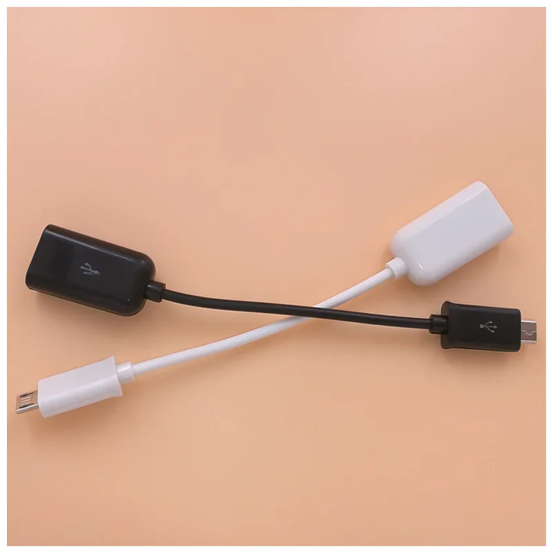 Adapter OTG Data Cable Micro5P Adapter Cable U Disk Conversion Cable USB Charging Cable V8 Extension Cable