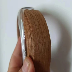 25Meters/roller Width:20mm 25mm 30mm 35mm 40mm Thickness:0.5mm Natural Solid Wood Teak Edge Banding Wood Veneer Sheets