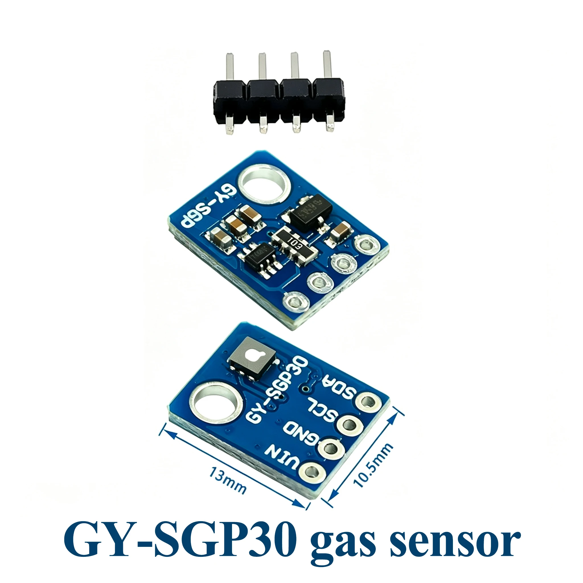 1/5/10Pcs SGP30 SGP40 SGP41 Gas Sensor Module TVOC eCO2 Carbon Dioxide Formaldehyde Detector Air Quality Sensor I2C Interface