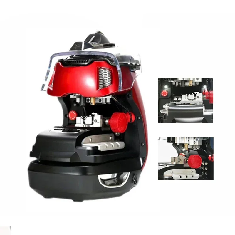 CNC key machine Car key matching tank all lost with mechanical key CNC integrated machine 190W