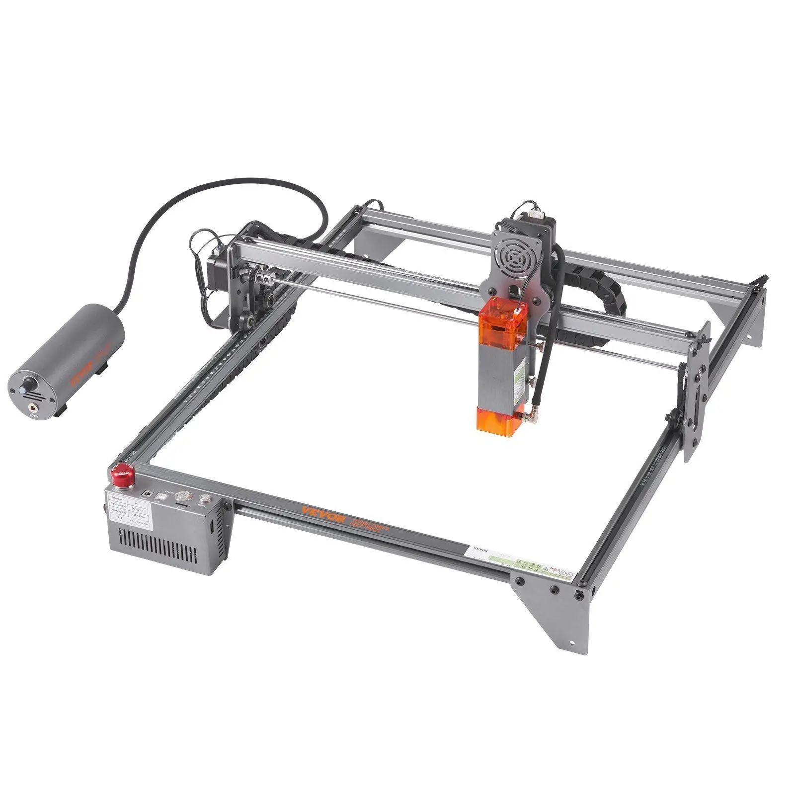 

Лазерный резак 10 Вт, 40x40 см, область гравировки, скорость 10000 мм/мин, совместимость с воздушным Assist