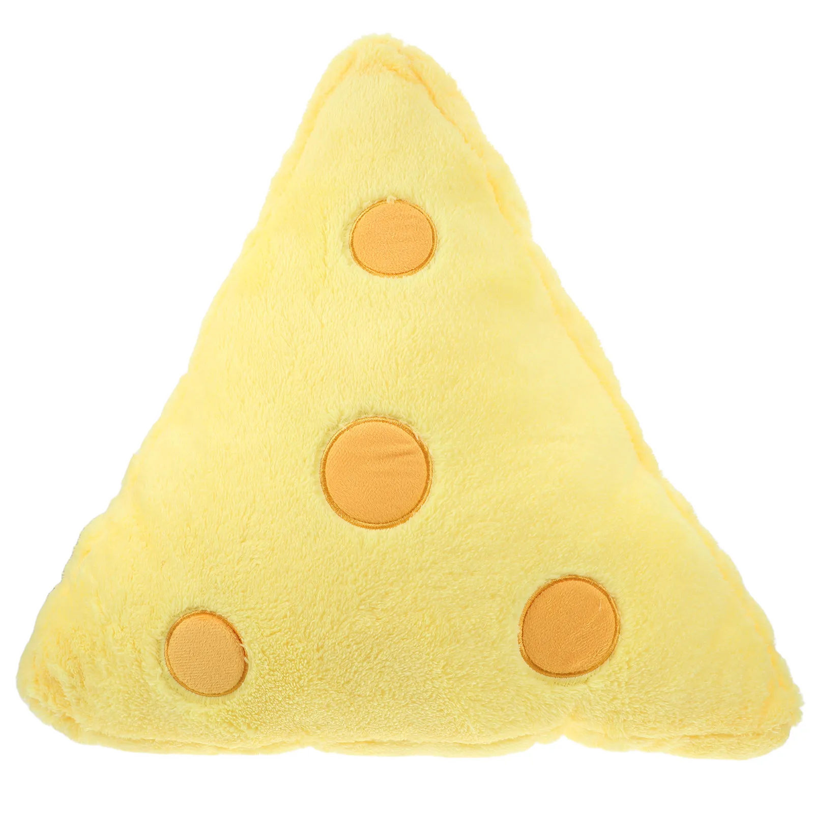 Cheese Pillow Soft Fabric Cushion Cozy Decorative Throw Pillow for Kids Adults Couch Accent Decor Throw Pillows
