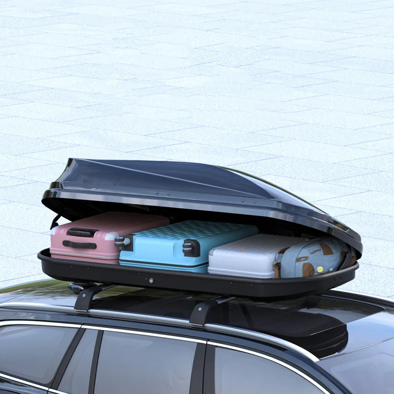 Roof Luggage Compartment Ultra-Thin Large Capacity Suv Car Mounted Roof Box Travel Box Luggage Rack Universal 500L 