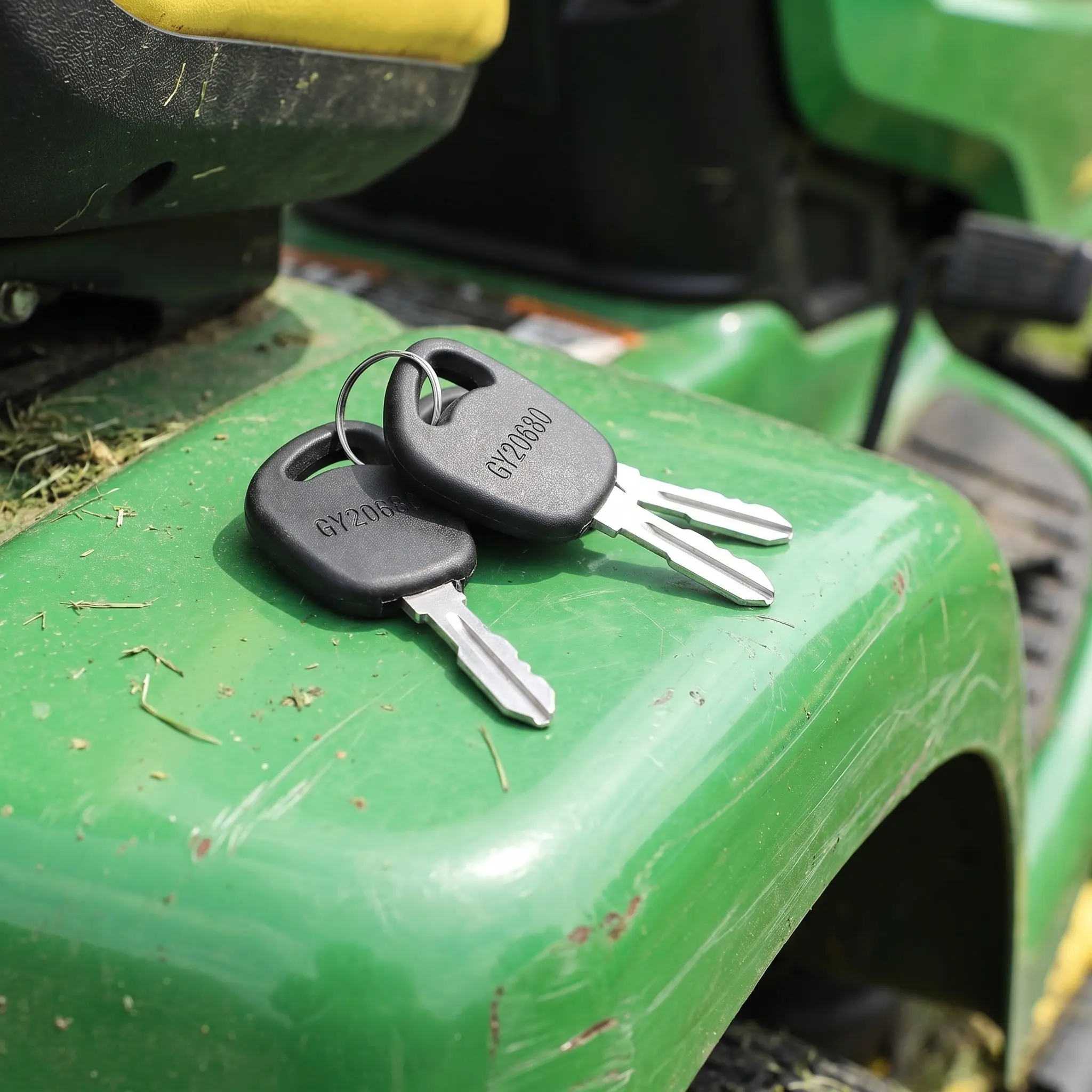 5Pcs Lawn Mower Ignition Keys Riding Lawn Tractor Ignition Switch Replacement Keys Garden Power Equipment Repair Accessories