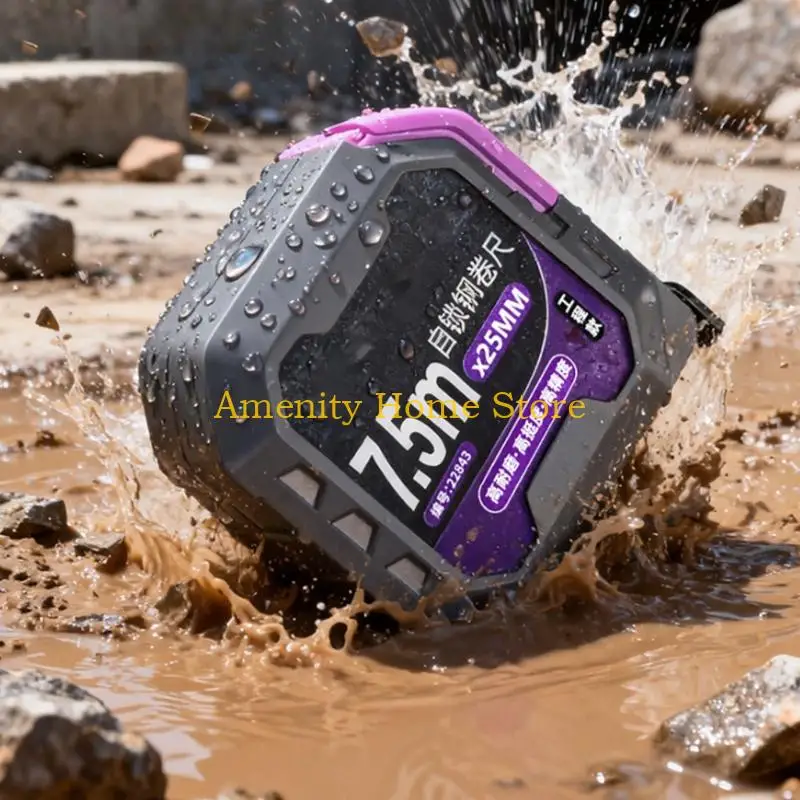 F26C Steel Tape Measure with Carry Cord for Measuring and Repair Tasks