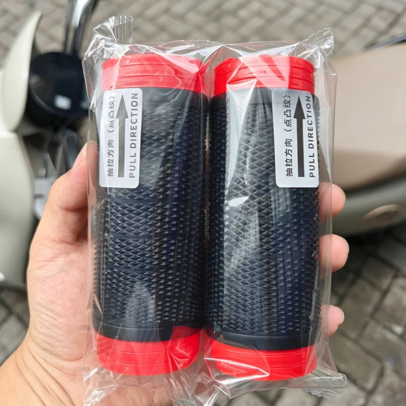 2pcs Universal Motorcycle Handlebar Brake Cover Non-slip Silicone Moto Modification Riding Equipment Protective Handlebar Covers