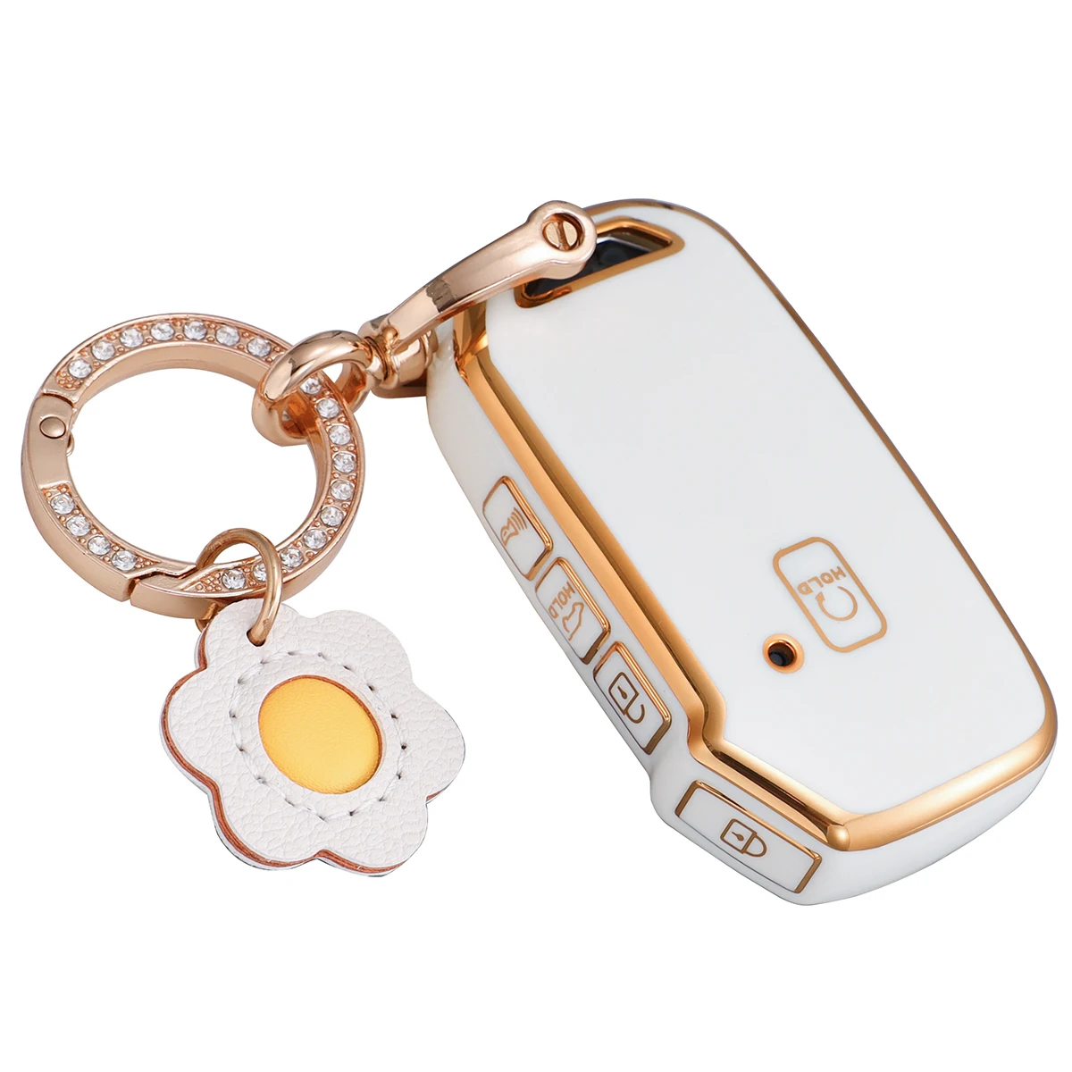 Stylish TPU Key Fob Cover for Kia Vehicles