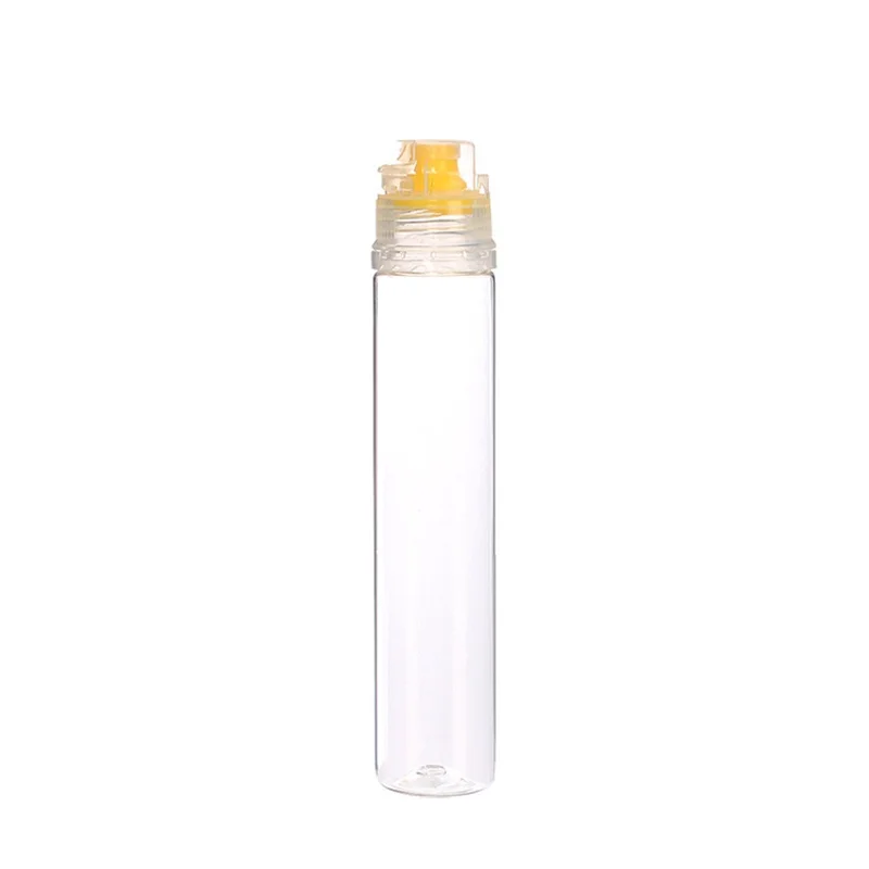 Portable Flip-Top Squeeze PET Bottle Disposable Portable Portioning Bottle Travel Honey Portioning Bottle Kitchen Accessories