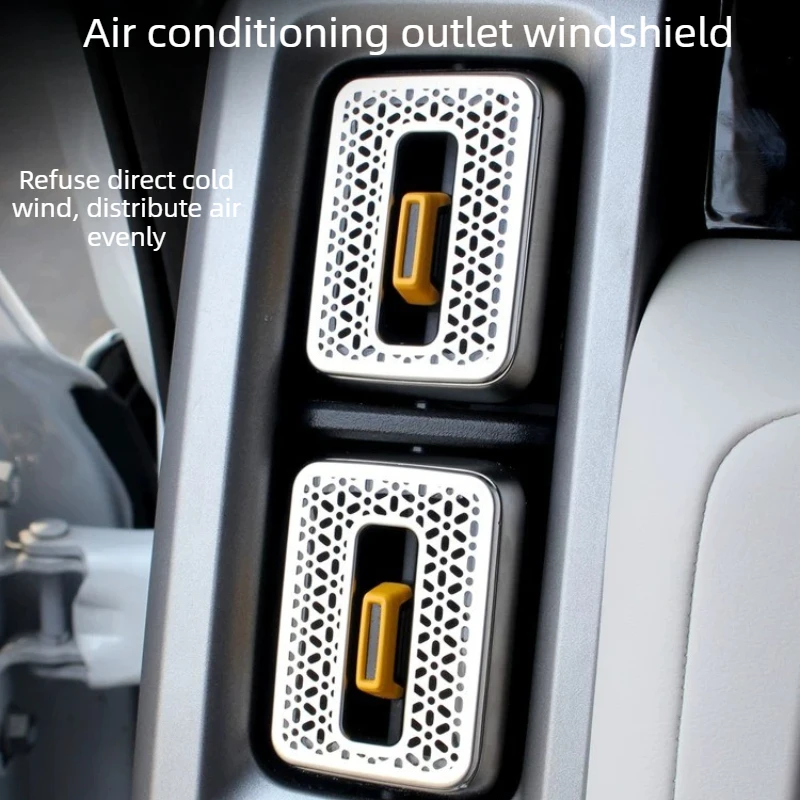 For Chery ICAUR V23 Air Conditioner Out of The Trend Windshield Dust Protection Cover Wind Guide Plate Modification Accessories