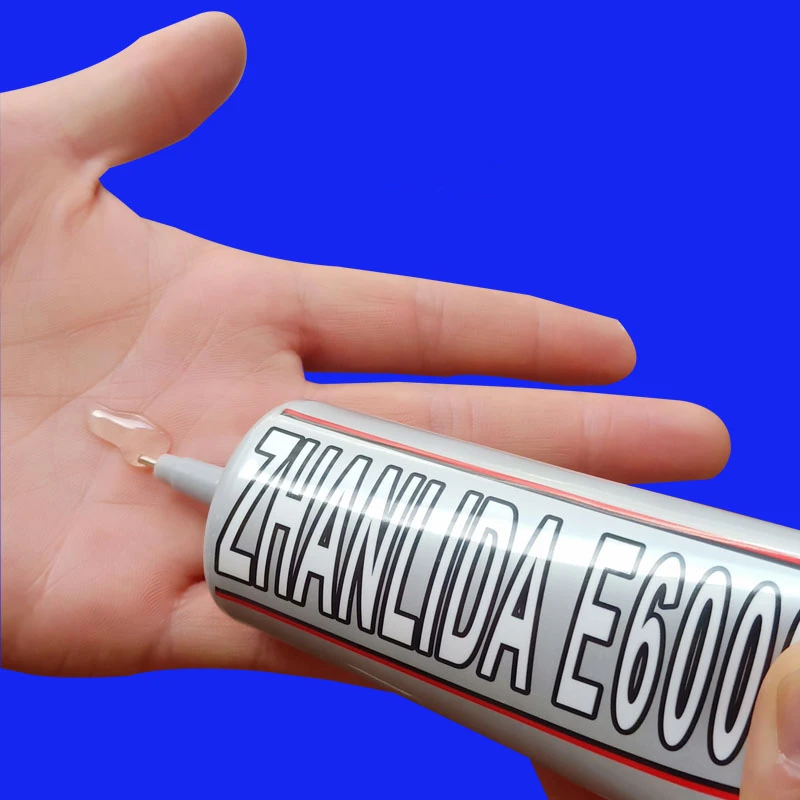 Zhanlida E6000 Clear Contact Adhesive For Jewelry Rhinestonne Crafts With Precision Applicator Tip - 110ml 50ml 25ml 15ml Glue
