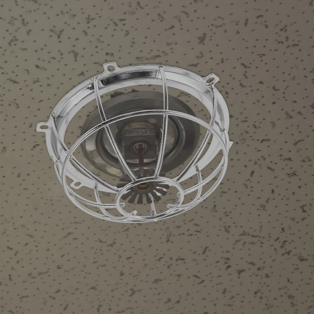 2 قطعة غطاء رأس الرش الحريق الصلبة الفولاذ المقاوم للصدأ حامي الضرر تركيب سريع الرش الحرس للسقف