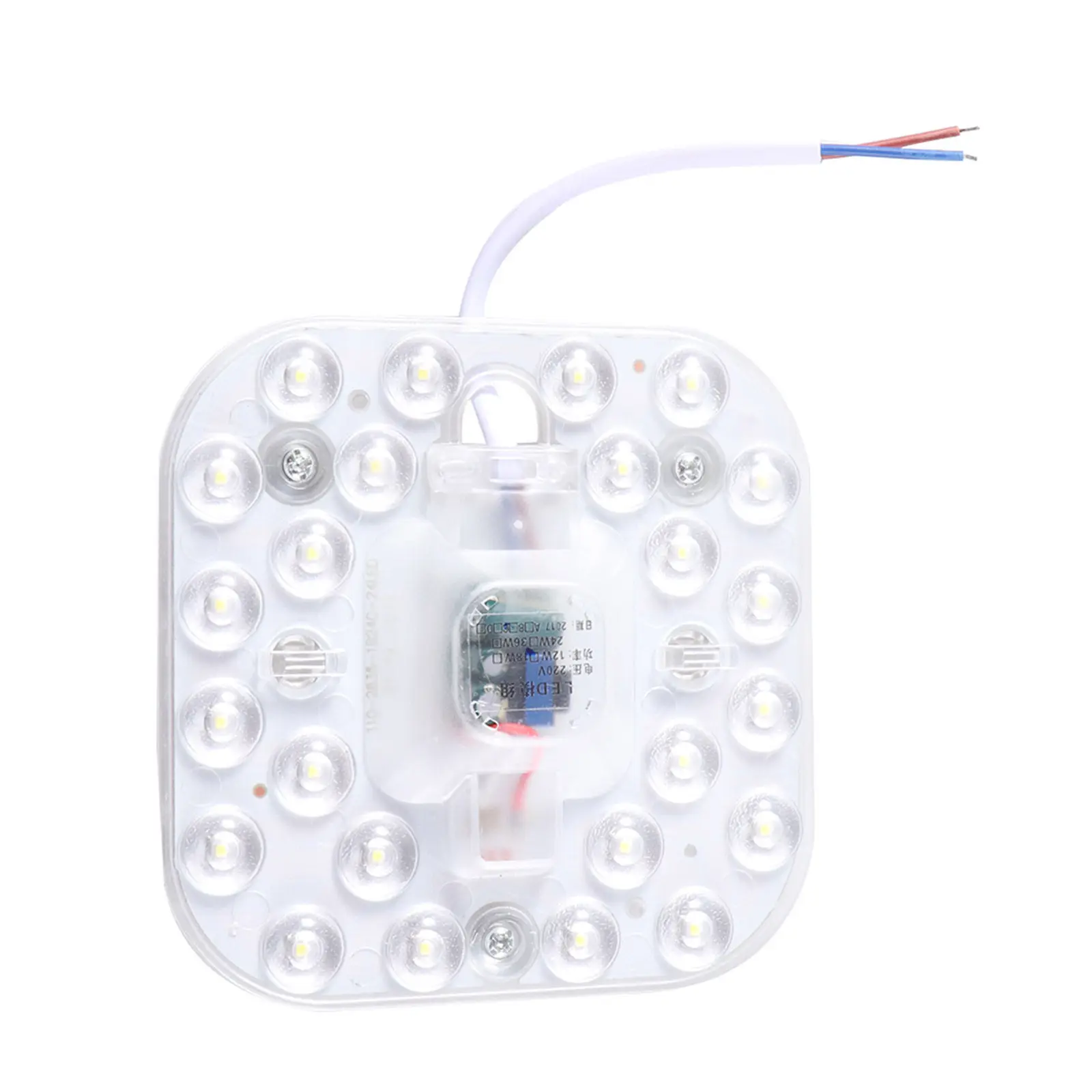12W 960Lm 6000K White LED Ceiling Panel Lamp 220V Low Power Consumption Magnetic Mount Easy Install for Kitchen Living Room