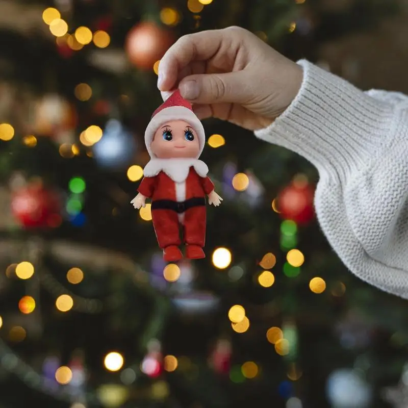 دمية خرافية صغيرة دمية محاكاة الطفل ألعاب شعبية 2023 أذرع متحركة أرجل بنات قزم دمية الحلي دمى عيد الميلاد